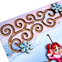 Бизиборд &laquo;Снежные выходные&raquo;