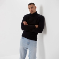 Водолазка мужская MINAKU: Basic line MAN цвет чёрный, размер 56 Водолазка мужская MINAKU: Basic line MAN цвет чёрный, размер 56