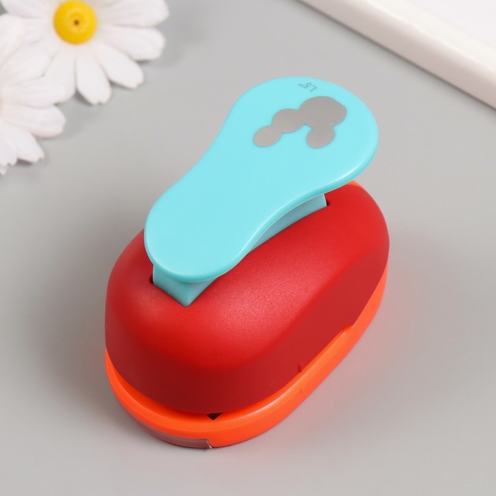 Дырокол фигурный рисунок 3,8х3,8 см "Кактус" 7х5,2х9,2 см, МИКС