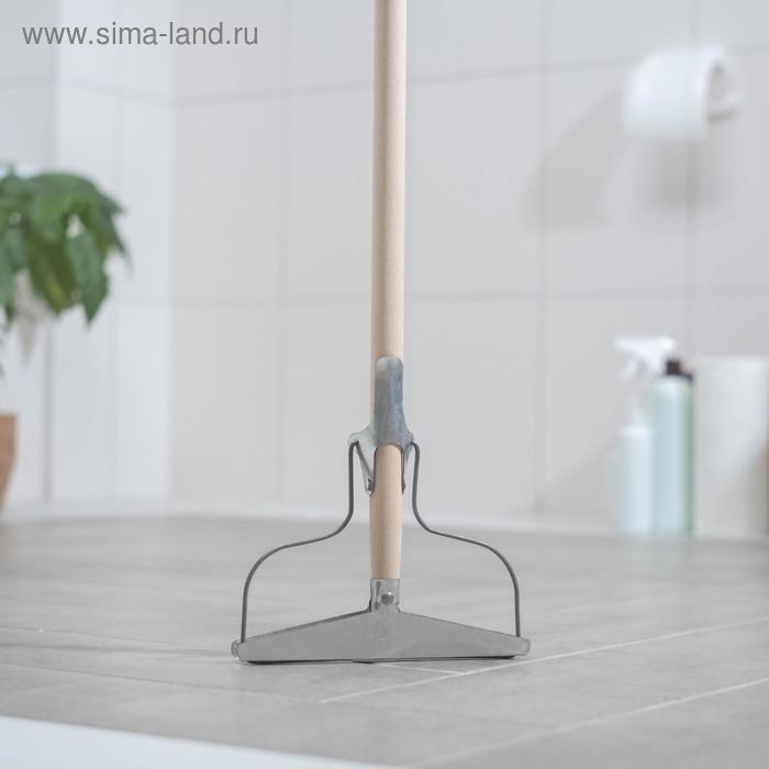 Тряпкодержатель, деревянная ручка, 19&times;2&times;122 см