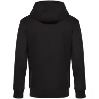 Толстовка с капюшоном унисекс King, черная, размер M