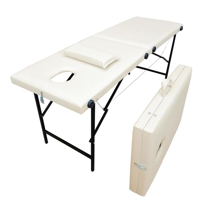 Массажный стол &laquo;Колибри&raquo; 180&times;60&times;70, цвет бежевый