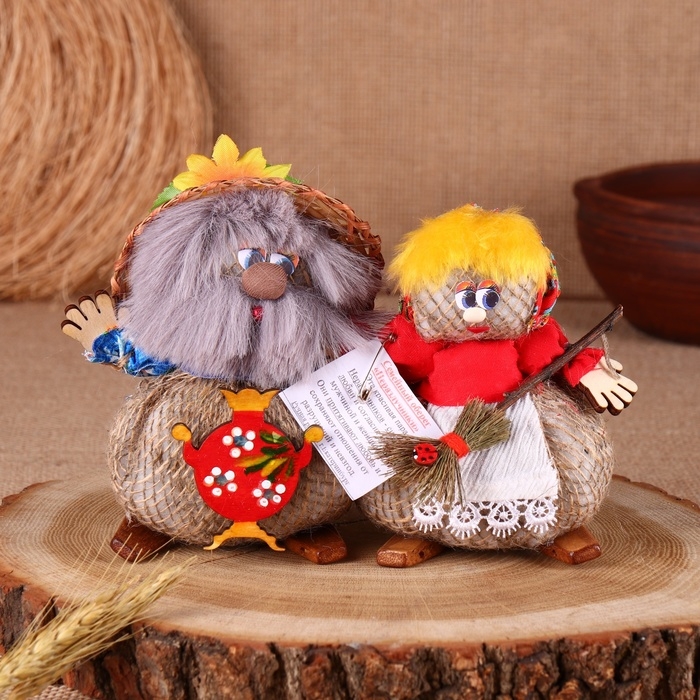 Оберег &laquo;Неразлучники&raquo;, семейный, микс