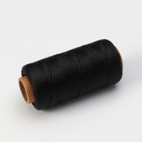 Нить крученая Доляна, 2-х прядная, ПП, d= 1,3 мм, 200 м, цвет черный Нить крученая Доляна, 2-х прядная, ПП, d= 1,3 мм, 200 м, цвет черный