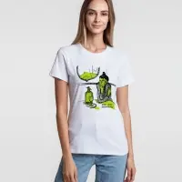 Футболка женская &laquo;Любительница&raquo;, белая, размер L