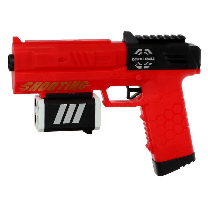 Пистолет «Гекко», стреляет мягкими пулями, МИКС Пистолет «Гекко», стреляет мягкими пулями, МИКС