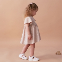 Платье детское Крошка Я "Цветы", р. 92-98, бежевый Платье детское Крошка Я "Цветы", р. 92-98, бежевый