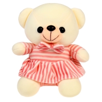 Мягкая игрушка «Мишутка в платье», цвет белый Мягкая игрушка «Мишутка в платье», цвет белый