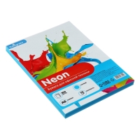 Бумага цветная А5 100л Calligrata НЕОН Голубой 75г/м2 Бумага цветная А5 100л Calligrata НЕОН Голубой 75г/м2