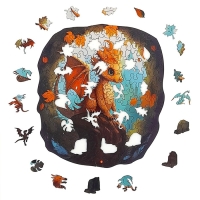 Пазл фигурный &laquo;Лесной дракон&raquo;