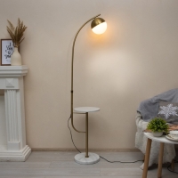 Торшер 19056/1 E27 40Вт медь 35х30х165 см