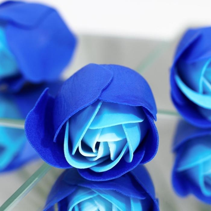 Мыльные розочки, трёхцветные, набор 3 шт. Мыльные розочки, трёхцветные, набор 3 шт.