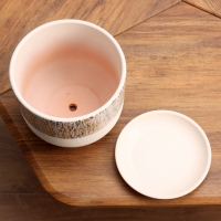 Горшок цветочный Времена года бук весна №3, 2,9 л, d - 19 см