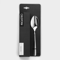 Набор чайных ложек из нержавеющей стали &laquo;Джентри&raquo;, длина 16 см,6 шт, цвет серебряный