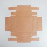 Коробка для конфет, кондитерская упаковка, 9 ячеек, &laquo;Дерево&raquo; 14.5 х 14.5 х 3.5 см