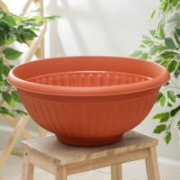 Кашпо-миска &laquo;Ливия&raquo;, d=50 см, 20 л, цвет терракот