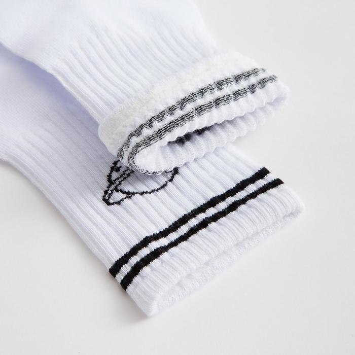 Носки мужские MINAKU &laquo;Планета&raquo;, цвет белый, р-р 40-41 (27 см)