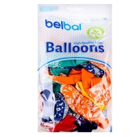 Шар латексный 14" «С днём рождения тебя!», ноты, пастель, шелкография, набор 25 шт., МИКС Шар латексный 14" «С днём рождения тебя!», ноты, пастель, шелкография, набор 25 шт., МИКС