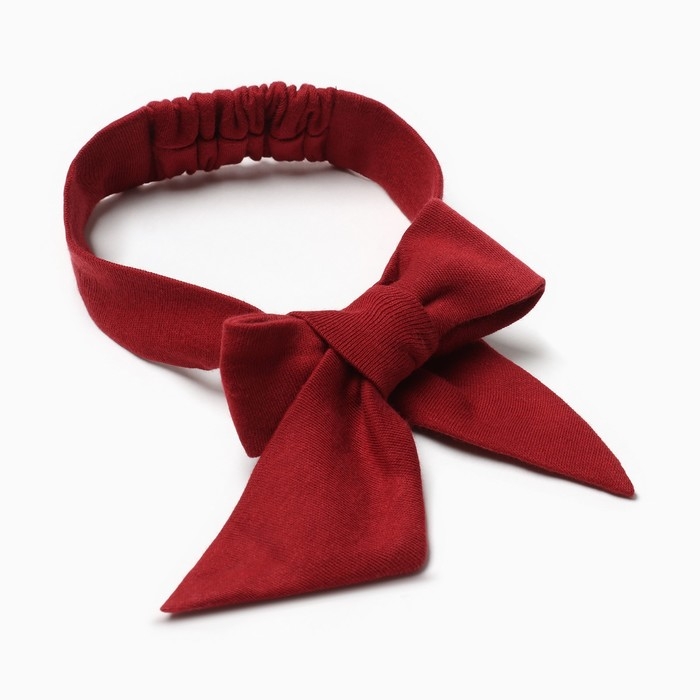 Платье и повязка Крошка Я Cherry Red, рост 74-80, вишневый