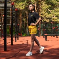 Шорты спортивные ONLYTOP unisex yellow, р. 50 Шорты спортивные ONLYTOP unisex yellow, р. 50