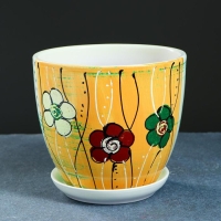 Горшок цветочный Рапсодия 2,5л с подставкой Горшок цветочный Рапсодия 2,5л с подставкой