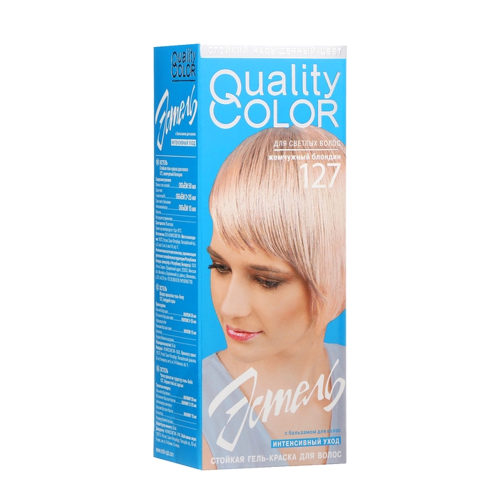Гель-краска Estel тон № 127, жемчужный блондин Гель-краска Estel тон № 127, жемчужный блондин