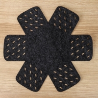 Вкладыши для посуды Доляна &laquo;Грэй&raquo;, 2 шт, 38&times;38 см