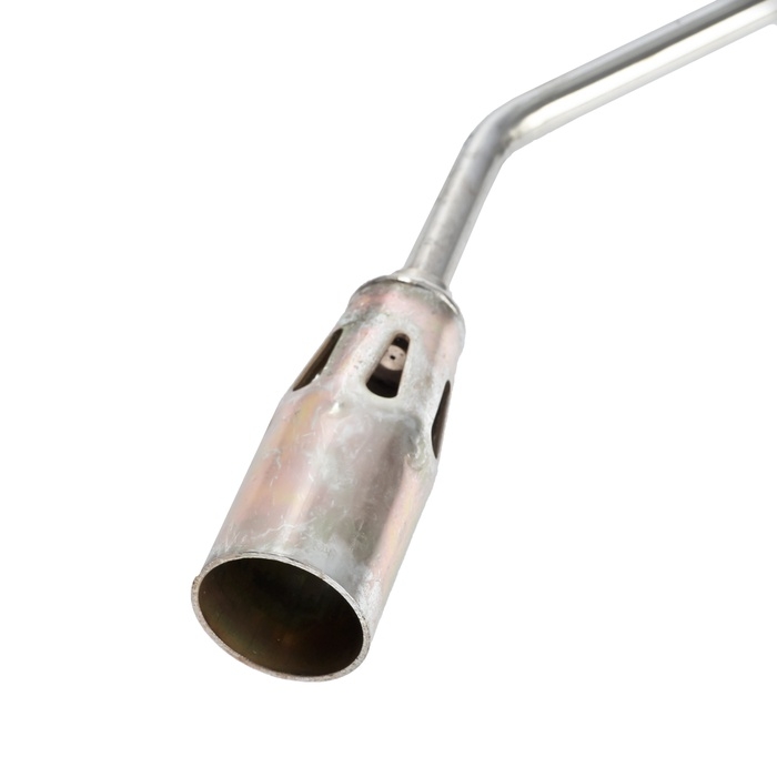 Горелка кровельная газовоздушная ТУНДРА, 410 мм, d=30 мм, 1300 °C, вентиль Горелка кровельная газовоздушная ТУНДРА, 410 мм, d=30 мм, 1300 °C, вентиль