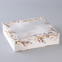 Коробка новогодняя складная &laquo;Роскошь&raquo; 20 х18 х 5 см, Новый год