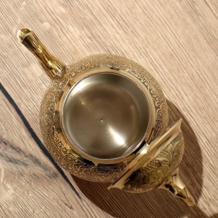 Чайник 24х11х18 см, латунь Чайник 24х11х18 см, латунь