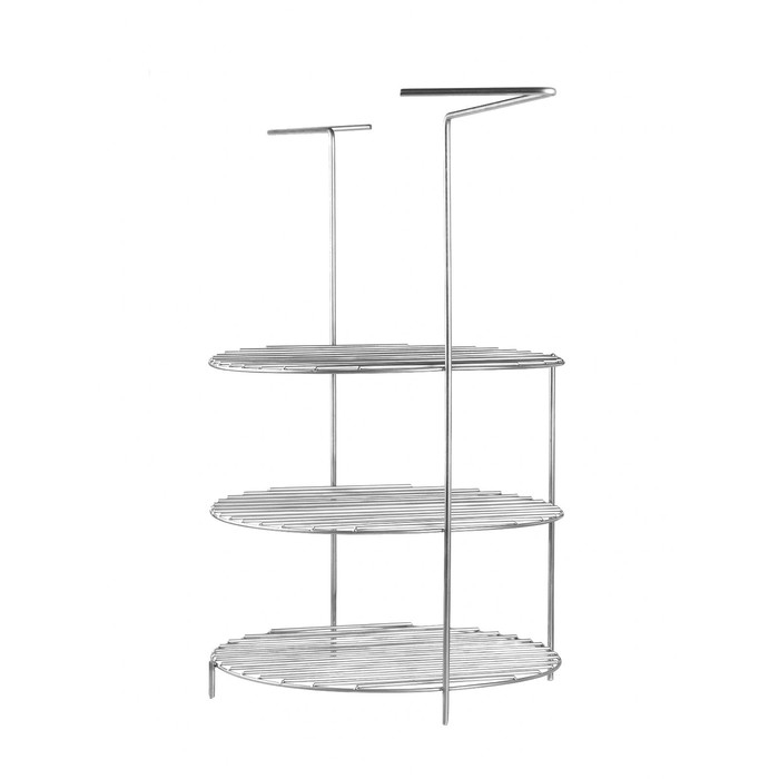 Решетка 3-х ярусная с ручками для тандыра, диаметр яруса 29 см, высота 44 см Решетка 3-х ярусная с ручками для тандыра, диаметр яруса 29 см, высота 44 см