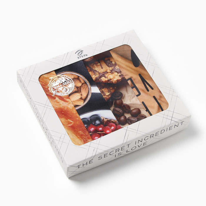 Набор полотенец Этель Handmade with love 4 шт, 100% хлопок