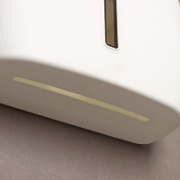 Диспенсер для бумажных полотенец в листах, пластик, 27&times;11,5&times;21 см, цвет белый