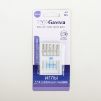 Иглы для бытовых швейных машин, универсальные, №90/14, 5 шт, NU Иглы для бытовых швейных машин, универсальные, №90/14, 5 шт, NU