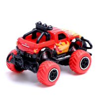 Джип радиоуправляемый «Граффити», работает от батареек, цвет красный Джип радиоуправляемый «Граффити», работает от батареек, цвет красный