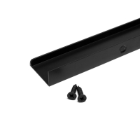 Ручка профильная CAPPIO RT001BL, L=400 мм, м/о 256 мм, цвет черный Ручка профильная CAPPIO RT001BL, L=400 мм, м/о 256 мм, цвет черный