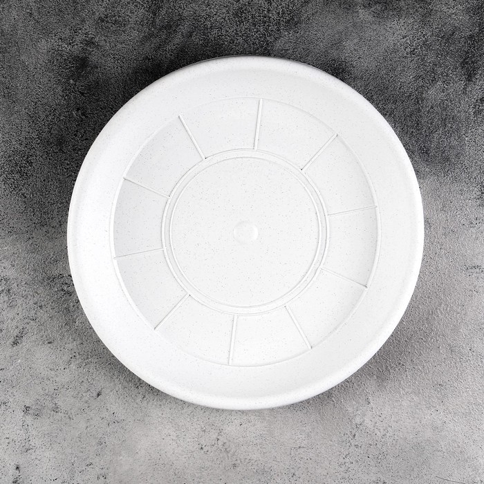 Поддон для горшка, d = 25 см, пластик, цвет мрамор Поддон для горшка, d = 25 см, пластик, цвет мрамор