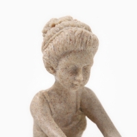 Статуэтка полистоун &laquo;Балерина&raquo; белый 31 х 17,5 х 21,5 см