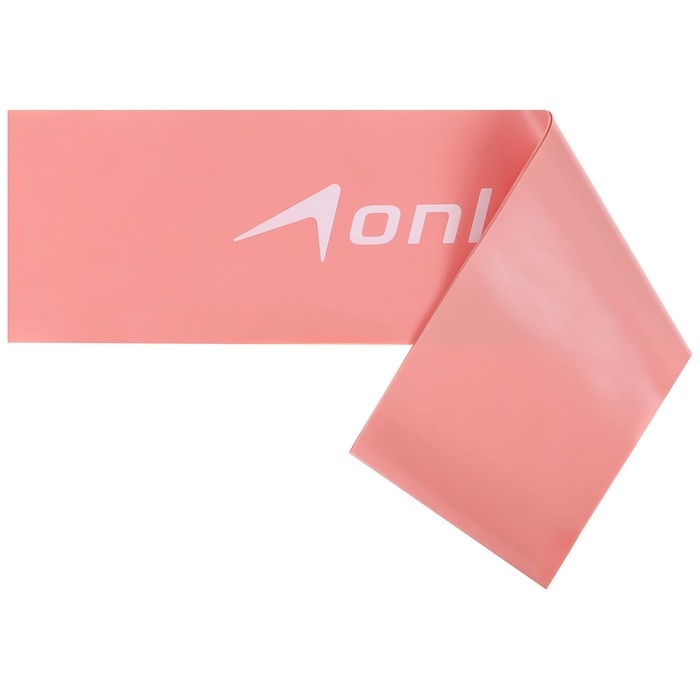 Фитнес-резинка ONLYTOP, 30,5х7,6х0,035 см, нагрузка 3 кг, цвет розовый