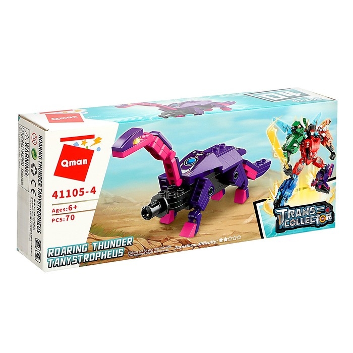 Конструктор Динобот &laquo;Вождь Тираннозавр&raquo;, 6 видов, МИКС