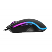 Мышь Marvo M358, игровая, проводная, 4 кнопки, оптическая, RGB, 12800 dpi, USB, 1.6м, чёрная Мышь Marvo M358, игровая, проводная, 4 кнопки, оптическая, RGB, 12800 dpi, USB, 1.6м, чёрная