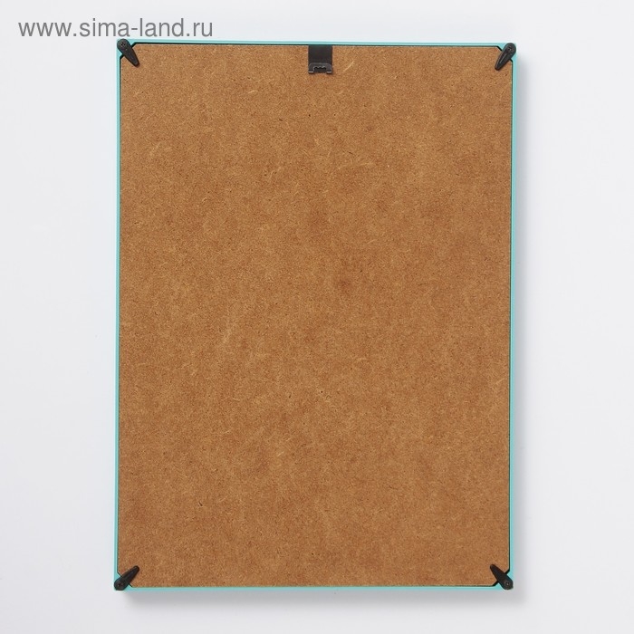 Фоторамка пластик L-1 21х30 см бирюзовый (пластиковый экран)