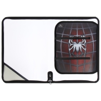 Папка для труда А4, молния вокруг, откидная планка, пластиковая, ПТР-1, с наполнением 10 предметов, для мальчика, Calligrata "Паук" Папка для труда А4, молния вокруг, откидная планка, пластиковая, ПТР-1, с наполнением 10 предметов, для мальчика, Calligrata "Паук"