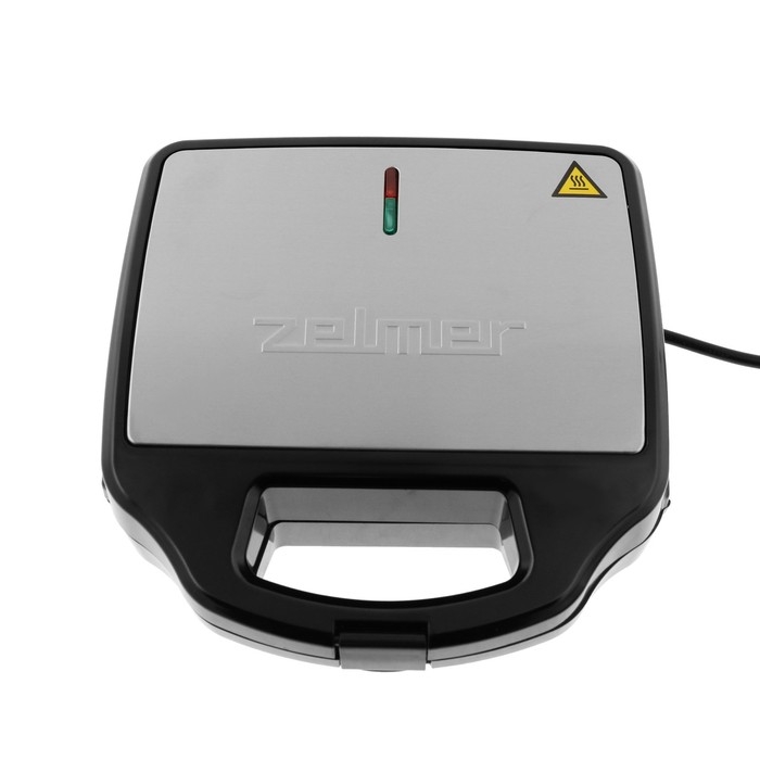 Сэндвичница Zelmer ZSM7900 3IN1, 900 Вт, антипригарное покрытие, чёрно-серебристая Сэндвичница Zelmer ZSM7900 3IN1, 900 Вт, антипригарное покрытие, чёрно-серебристая