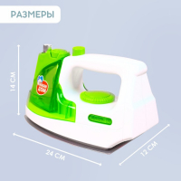 Утюг &laquo;Мини-дом&raquo;, свет, звук, распыляет воду