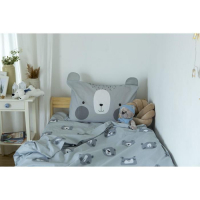 Постельное белье &laquo;Этель&raquo; 1,5 сп Gray bear 143х215 см, 150х214 см, 50х70 см -1 шт