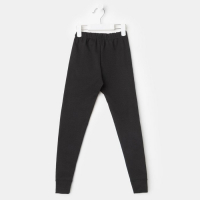 Кальсоны для мальчика (термо), цвет чёрный, рост 146 см (40)