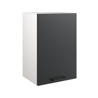 Шкаф навесной 400 Симпл, 400х300х600, Антрацит/Белый Шкаф навесной 400 Симпл, 400х300х600, Антрацит/Белый