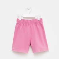 Костюм детский (футболка, шорты) MINAKU: Casual Collection цвет пудровый, рост 128