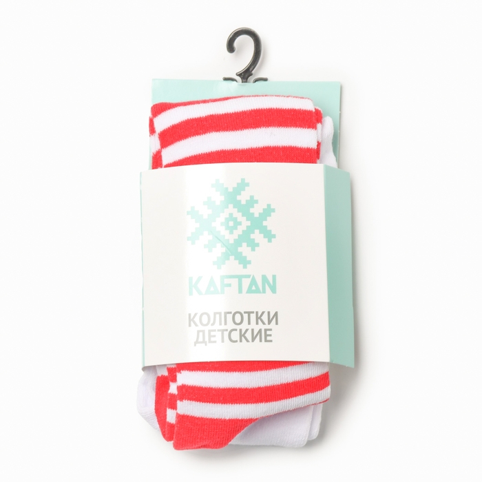 Новый год.Колготки детские KAFTAN "Зайчик" 116-122 см, белый